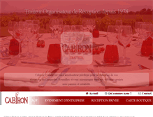 Tablet Screenshot of cabiron.com
